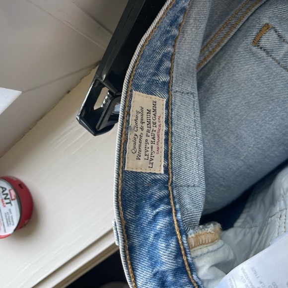 Levi's 501 skinny jeans in light blue - Picture 3 of 6